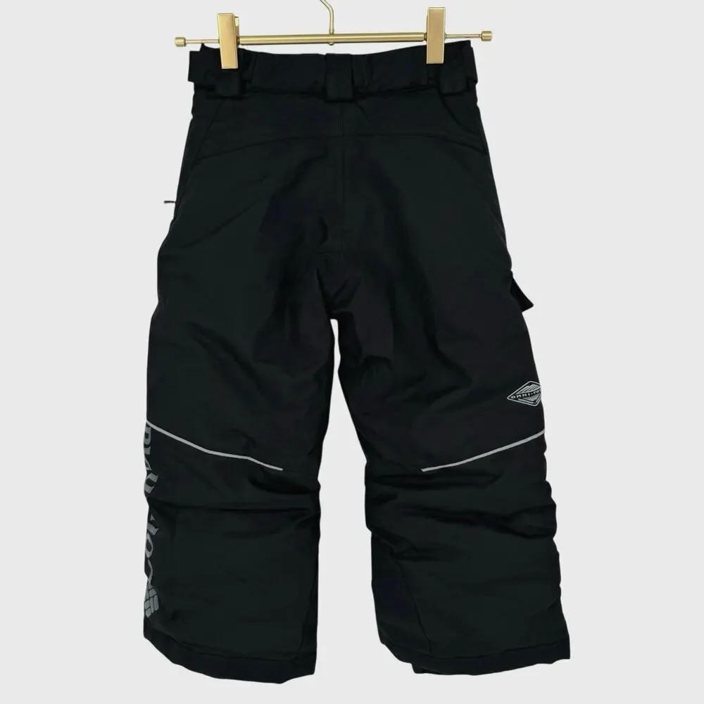 Columbia Kids Ski Pants Black Fleece Lined Winter XXS Outdoors